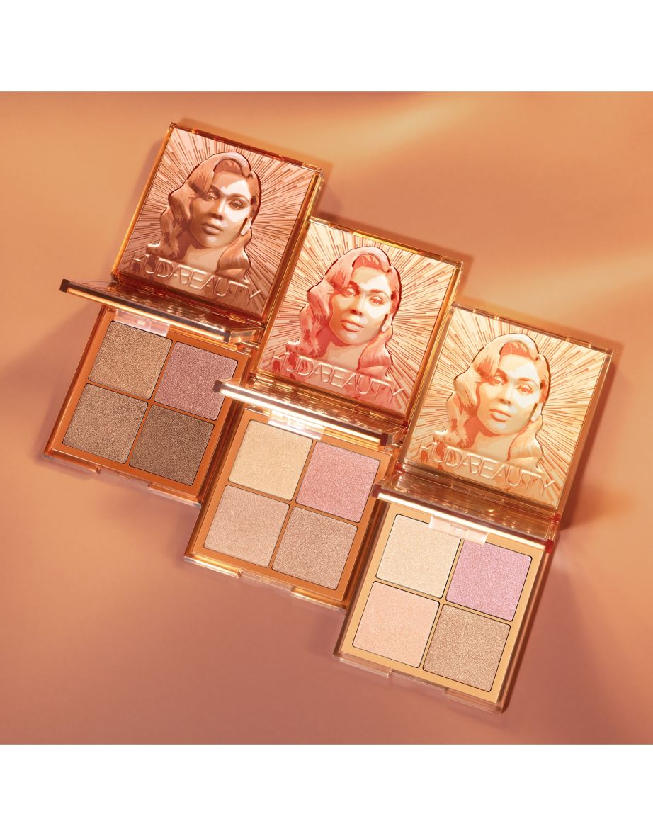 Huda Beauty Glow Obsessions Highlighter Palette - Medium - 3