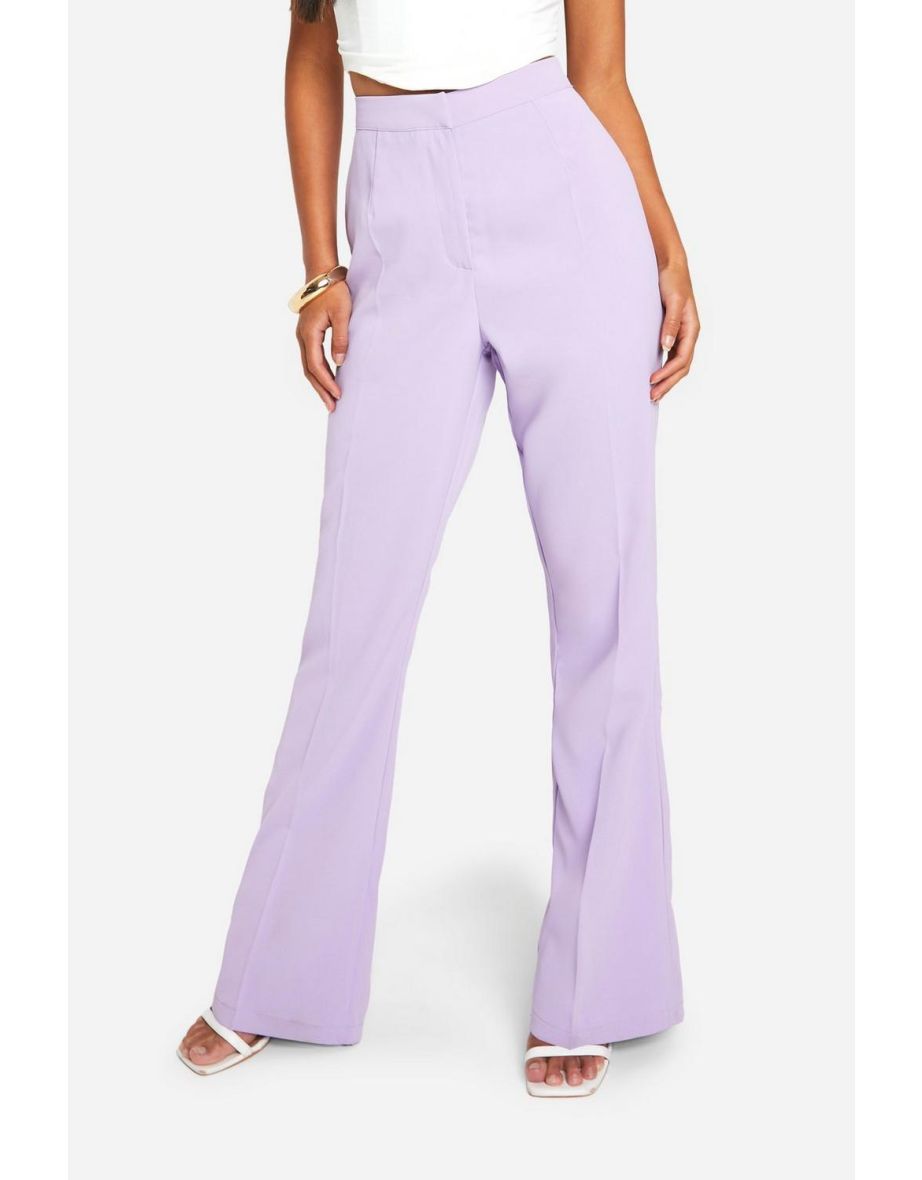 Fit & Flare Tailored Trousers - lilac - 3