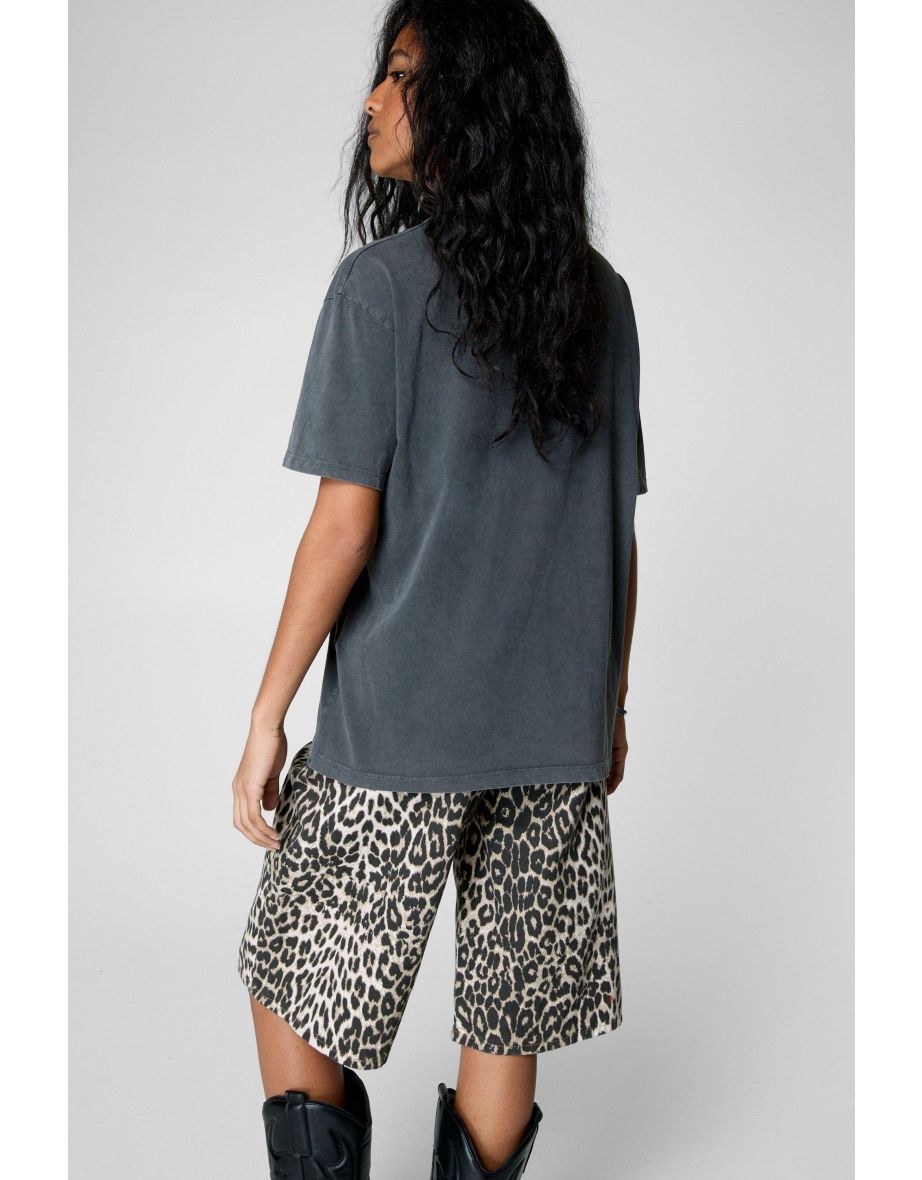 Oversized San Francisco Graphic Print T-Shirt - 3