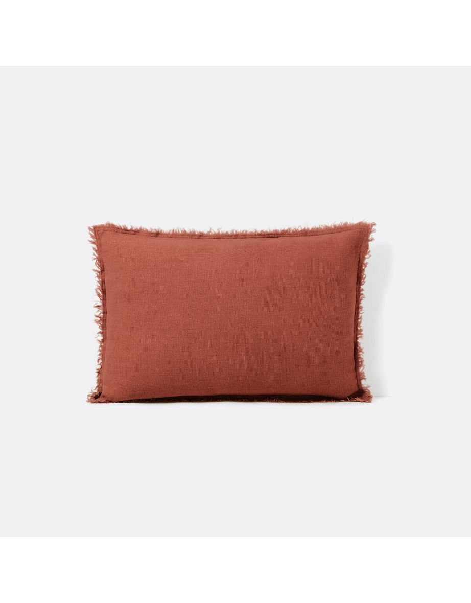 Linange 100% Pre-Washed Linen Cushion Cover - 2