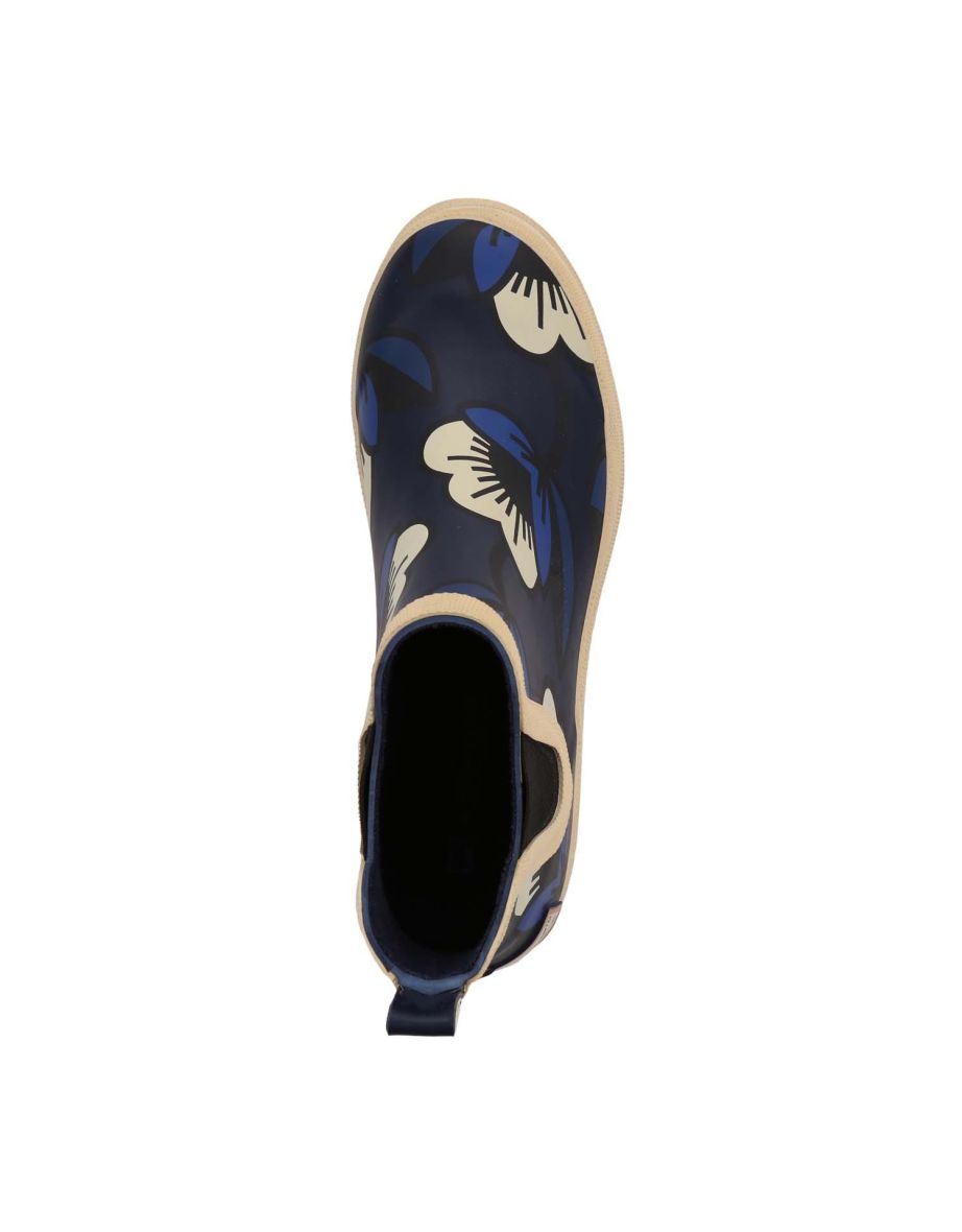Women's Regatta Orla Kiely Waterproof Mid Wellington Boots in Blue - 5