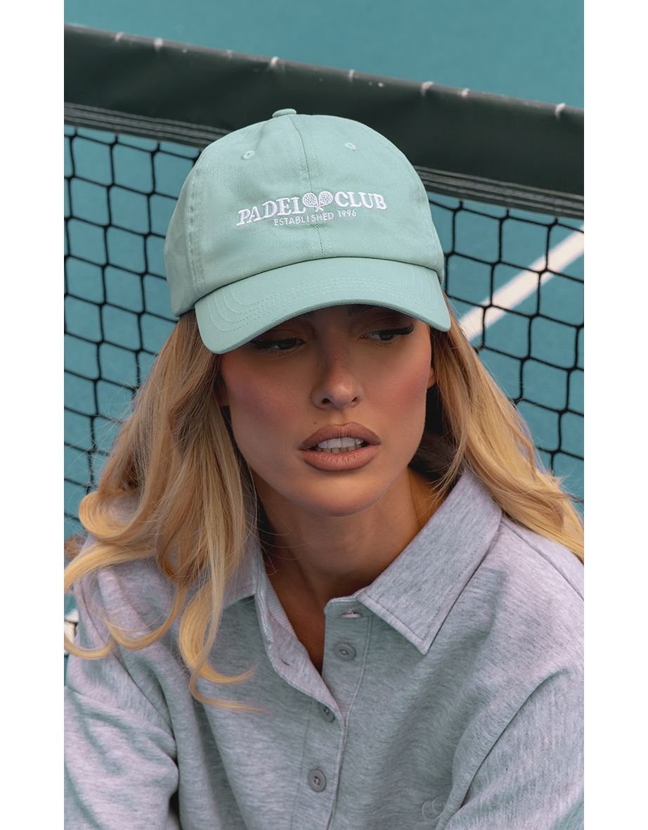 Light Blue Padel Club Graphic Cap