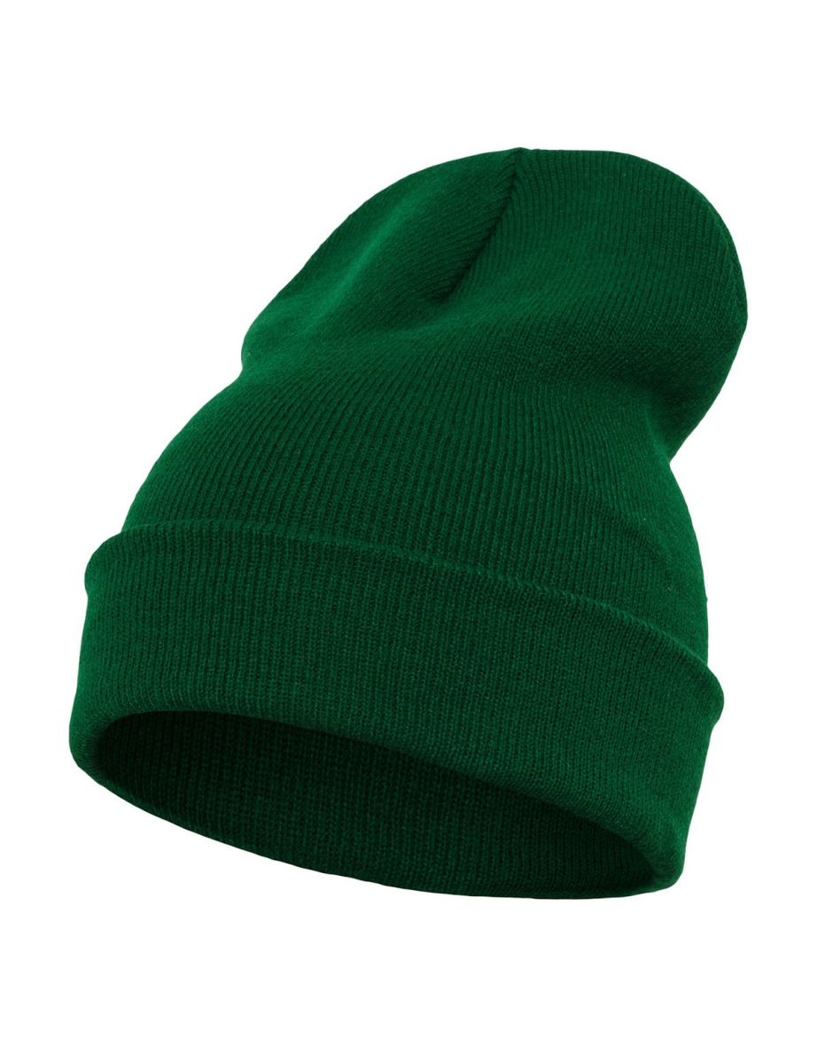 Yupoong Flexfit Unisex Heavyweight Long Beanie Winter Hat - Spruce Green