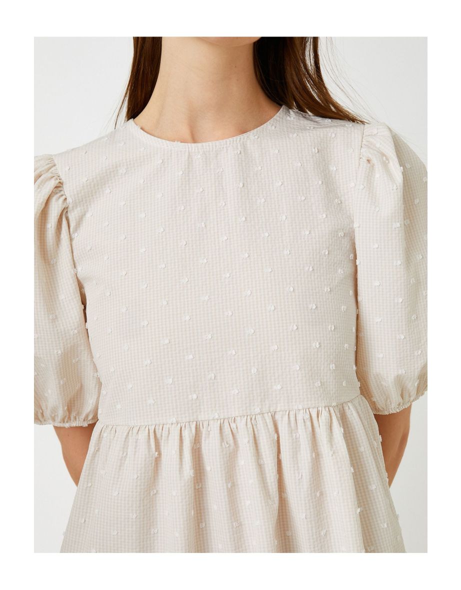 Dress - White - Smock dress - 4