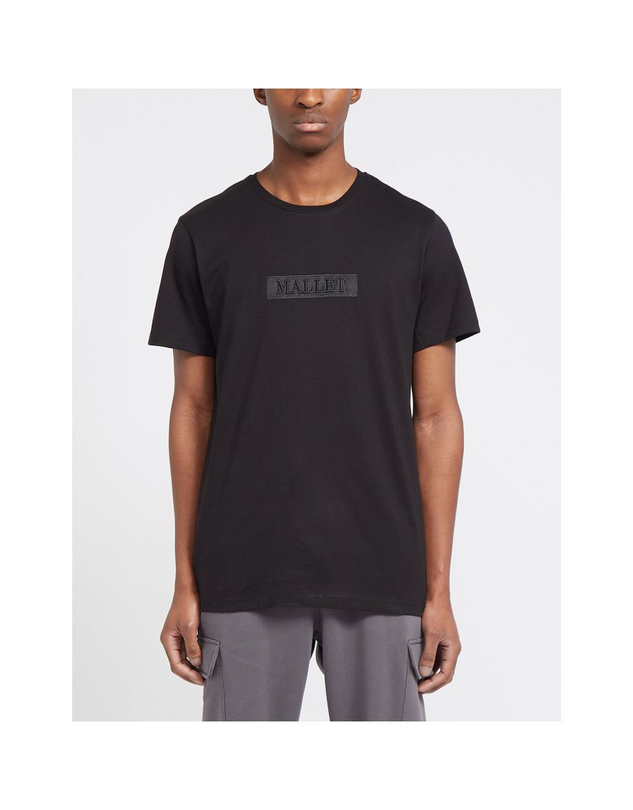 Men's Mallet Jasper Box T-Shirt in Black