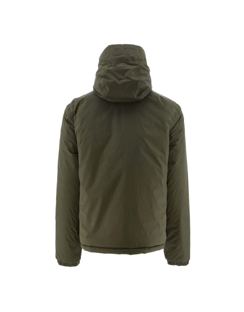 Men's JOTT Bergen Reversible Puffer Jacket in Green - 2