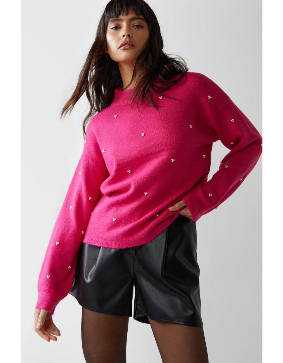 Pearl Embellished Jumper