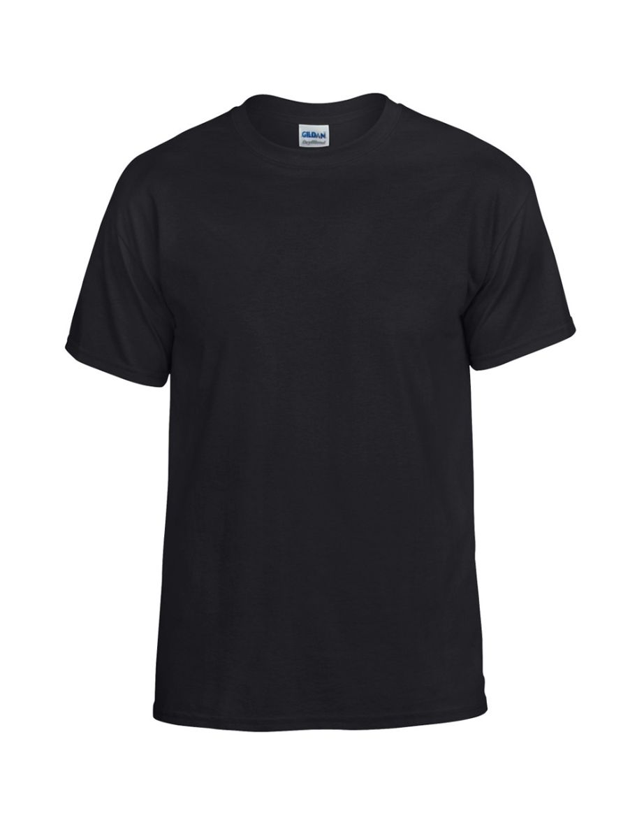 Gildan DryBlend Adult Unisex Short Sleeve T-Shirt - Black