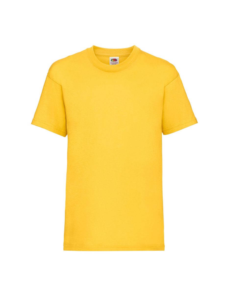 Fruit of the Loom Childrens/Kids Value T-Shirt - Yellow