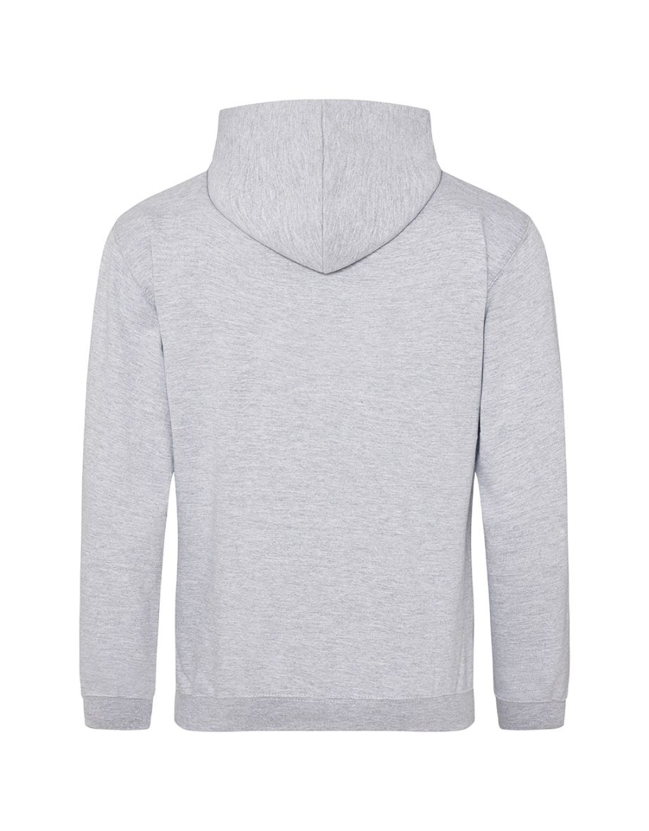 Awdis Mens Organic Hoodie - Charcoal Grey - 1