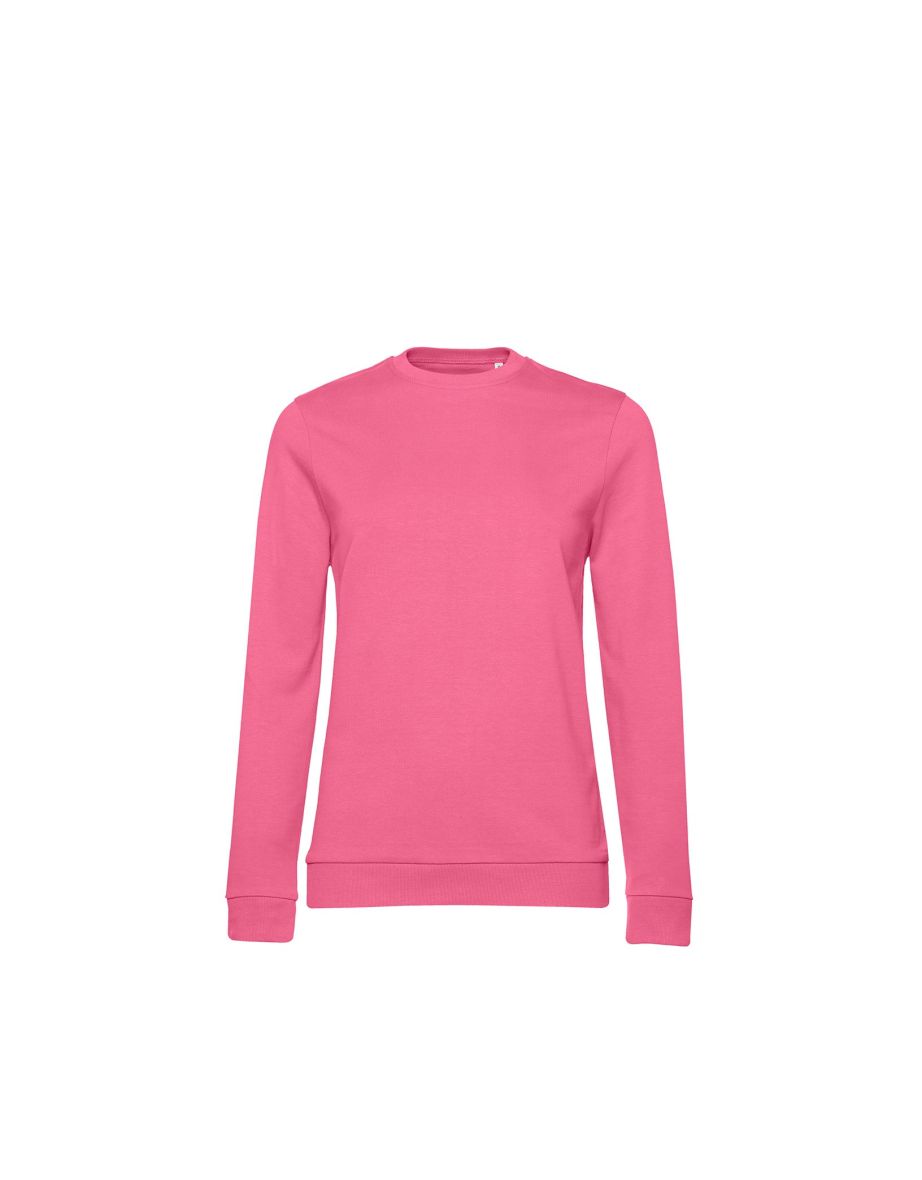 B&C Womens/Ladies Set-in Sweatshirt - Pink
