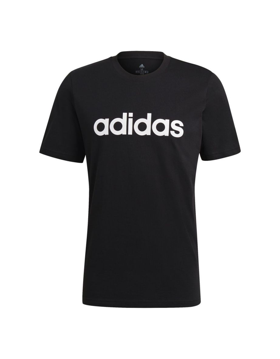 Adidas linear logo t shirt on sale