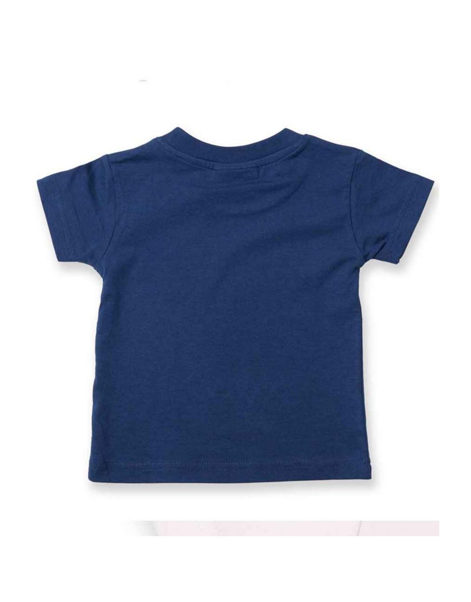 Larkwood Baby Plain T-Shirt - Navy - 1