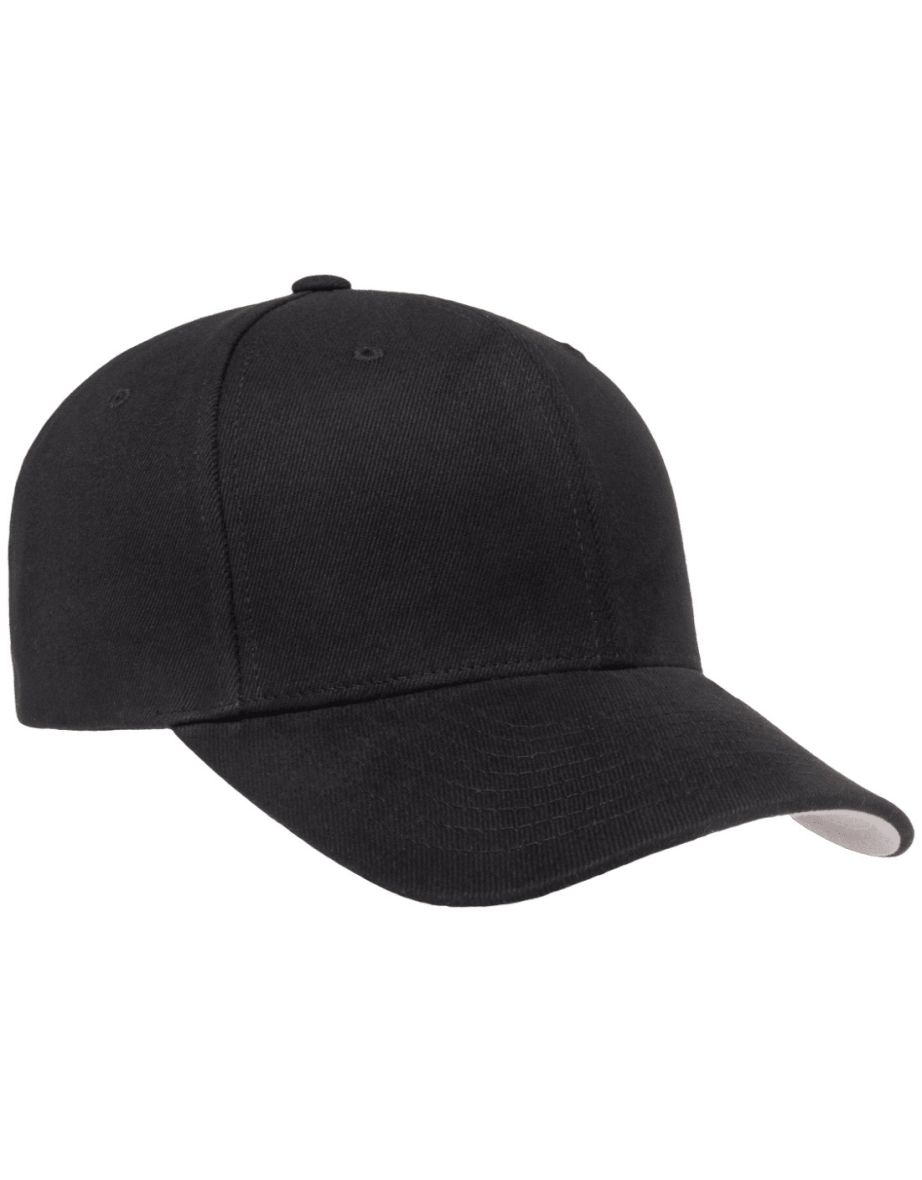 Flexfit By Yupoong Brushed Twill Cap - Black - 3