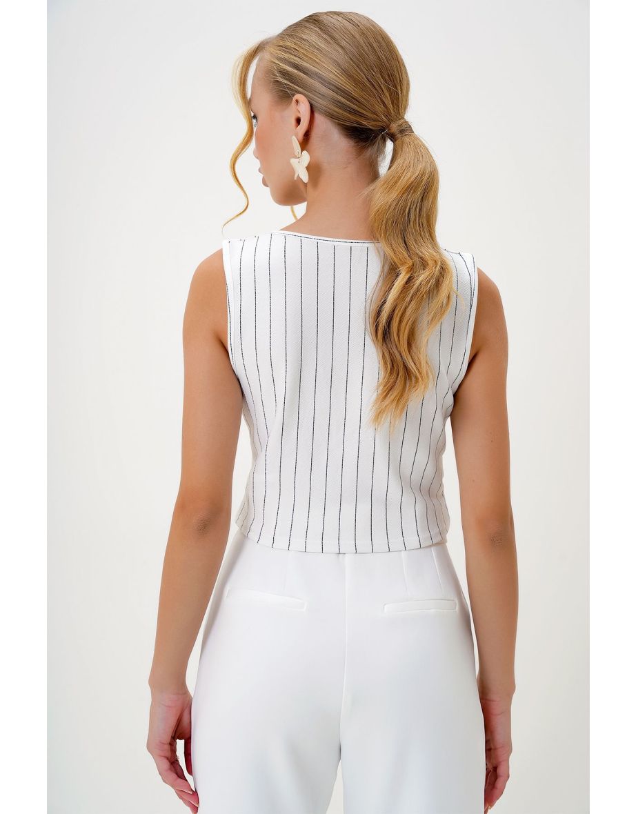 Vest - White - 5