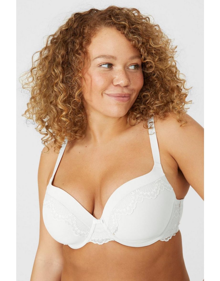 Dd+ Bella Back Smoothing Bra - white - 3