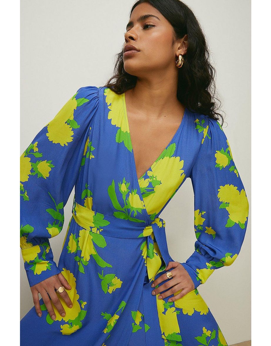 Oasis shadow sale floral dress