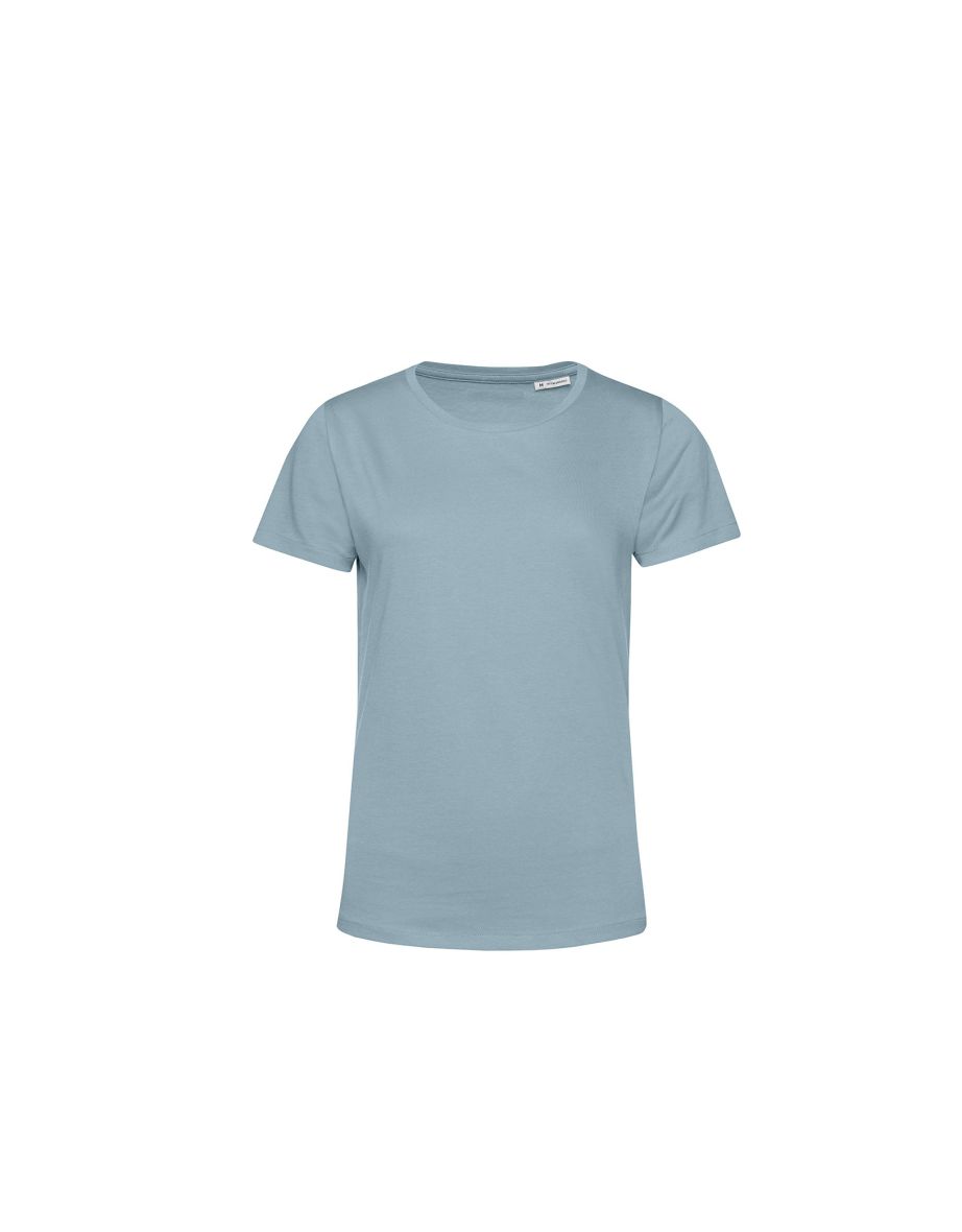 B&C Womens/Ladies E150 Organic Short-Sleeved T-Shirt - Duck Egg Blue