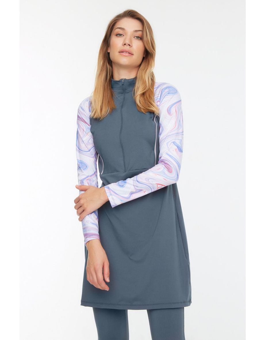 Swimsuit - Gray - Color gradient