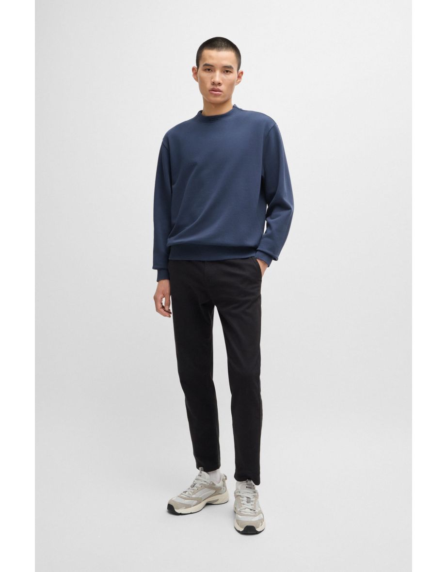 Men's Hugo Boss Logo Crewneck Sweatshirt in Blue