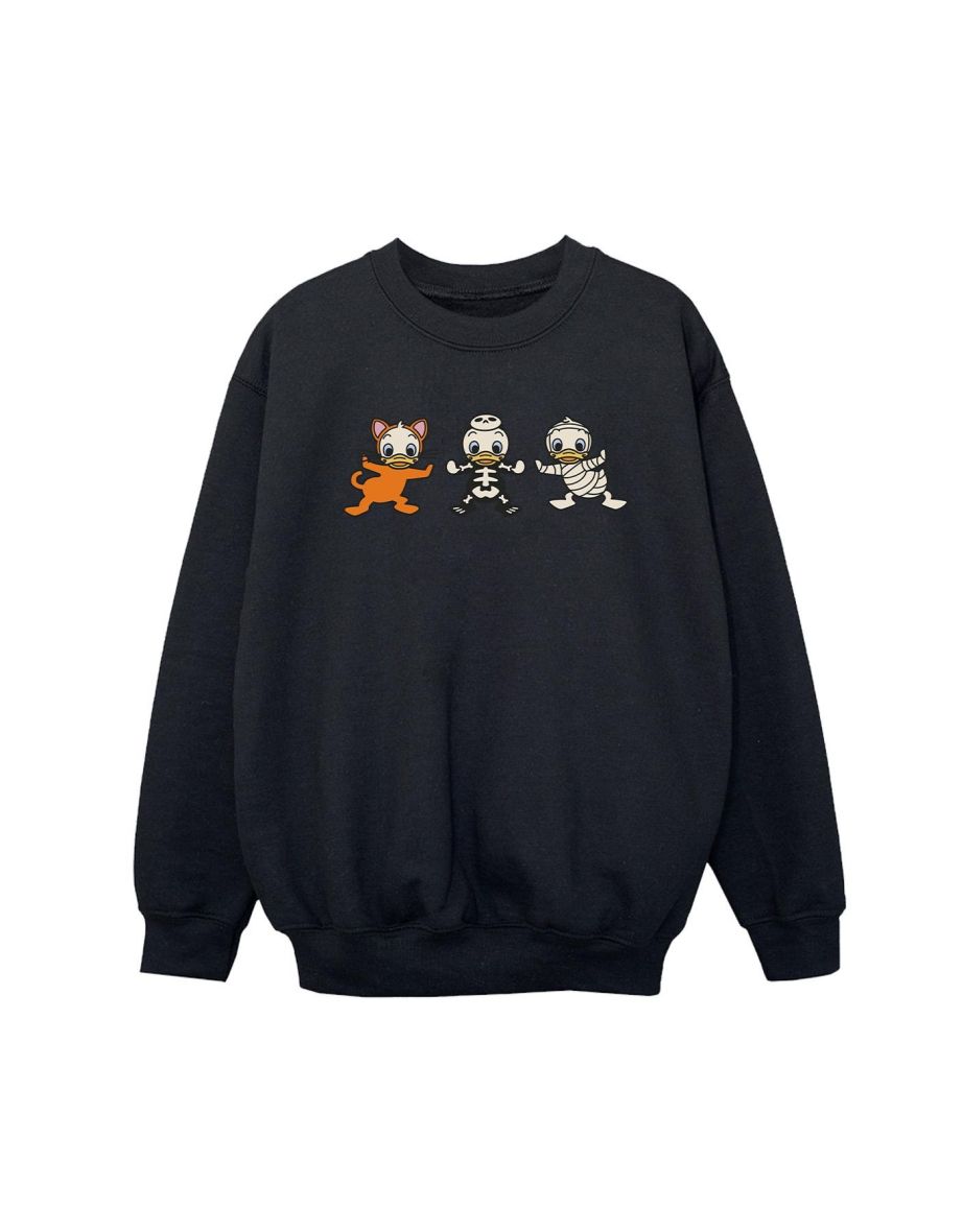 Disney Boys Duck Tales Halloween Costumes Sweatshirt - Black - 1