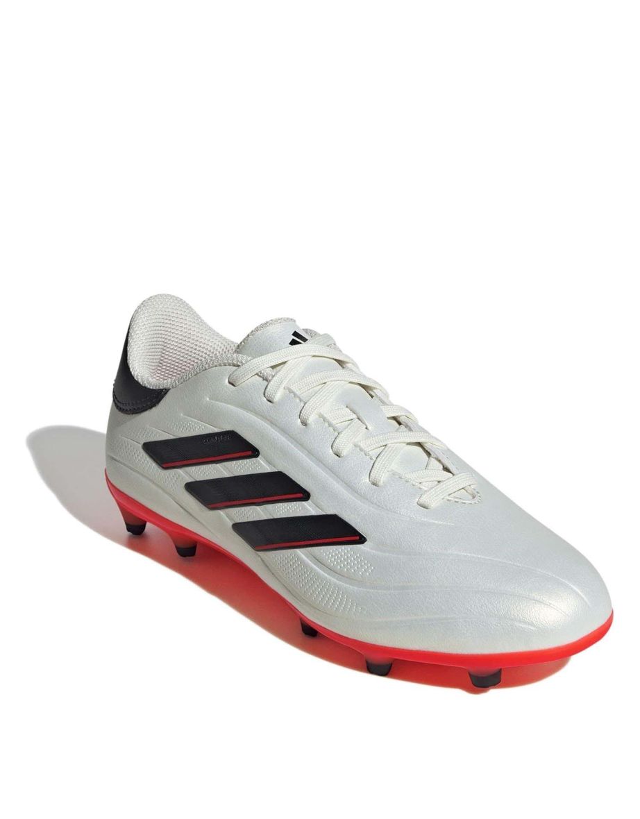 Boy's adidas Junior Copa Pure II League FG Football Boots in Cream
