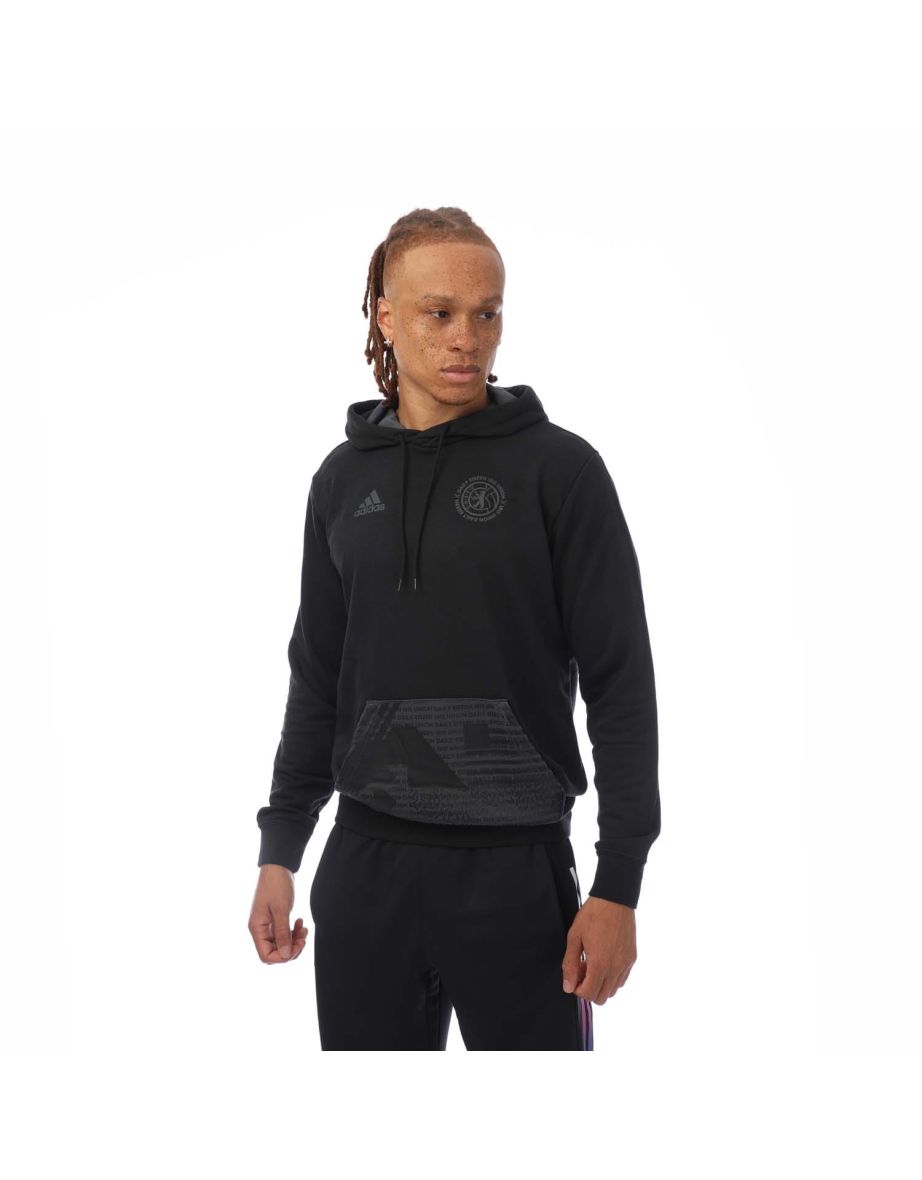 Men's adidas Union Berlin X IRIEDAILY Graphic Hoody in Black