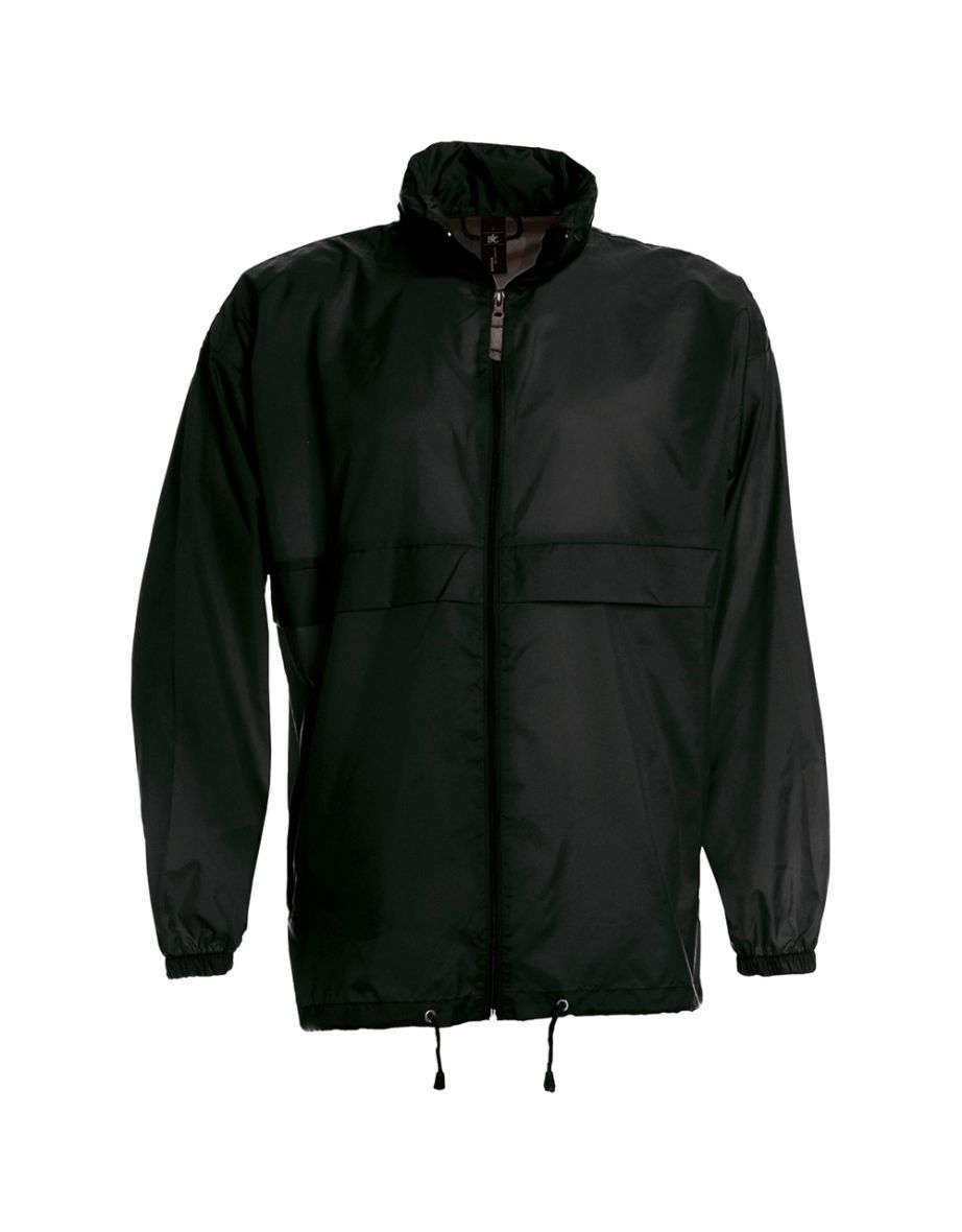 B&C Sirocco Mens Lightweight Jacket / Mens Outer Jackets - Black