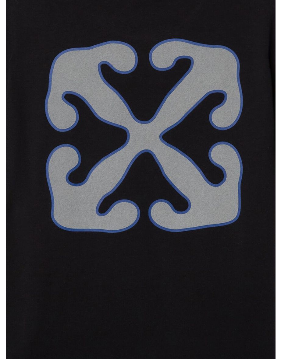 Off-White Boys Arrow Chunky T-Shirt in Black - 3