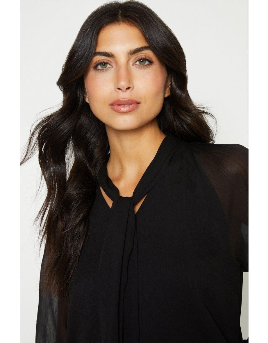 Bow Tie Neck Top - 3