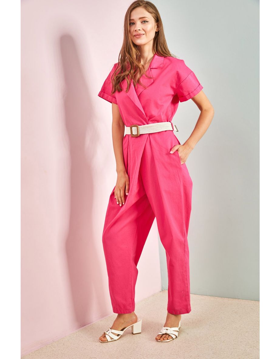 Jumpsuit - Pink - Relaxed fit - 5