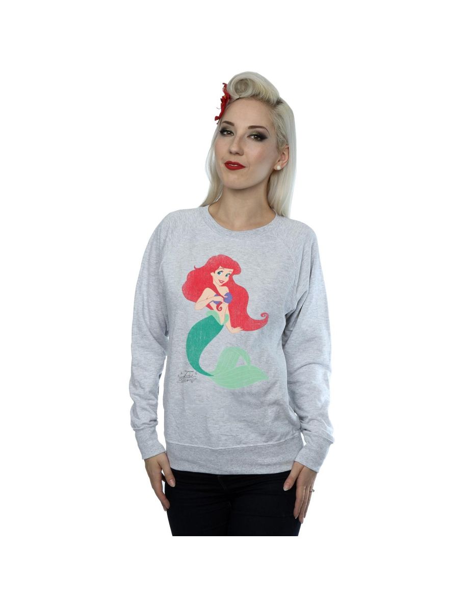 Disney Princess Womens/Ladies Classic Ariel Sweatshirt