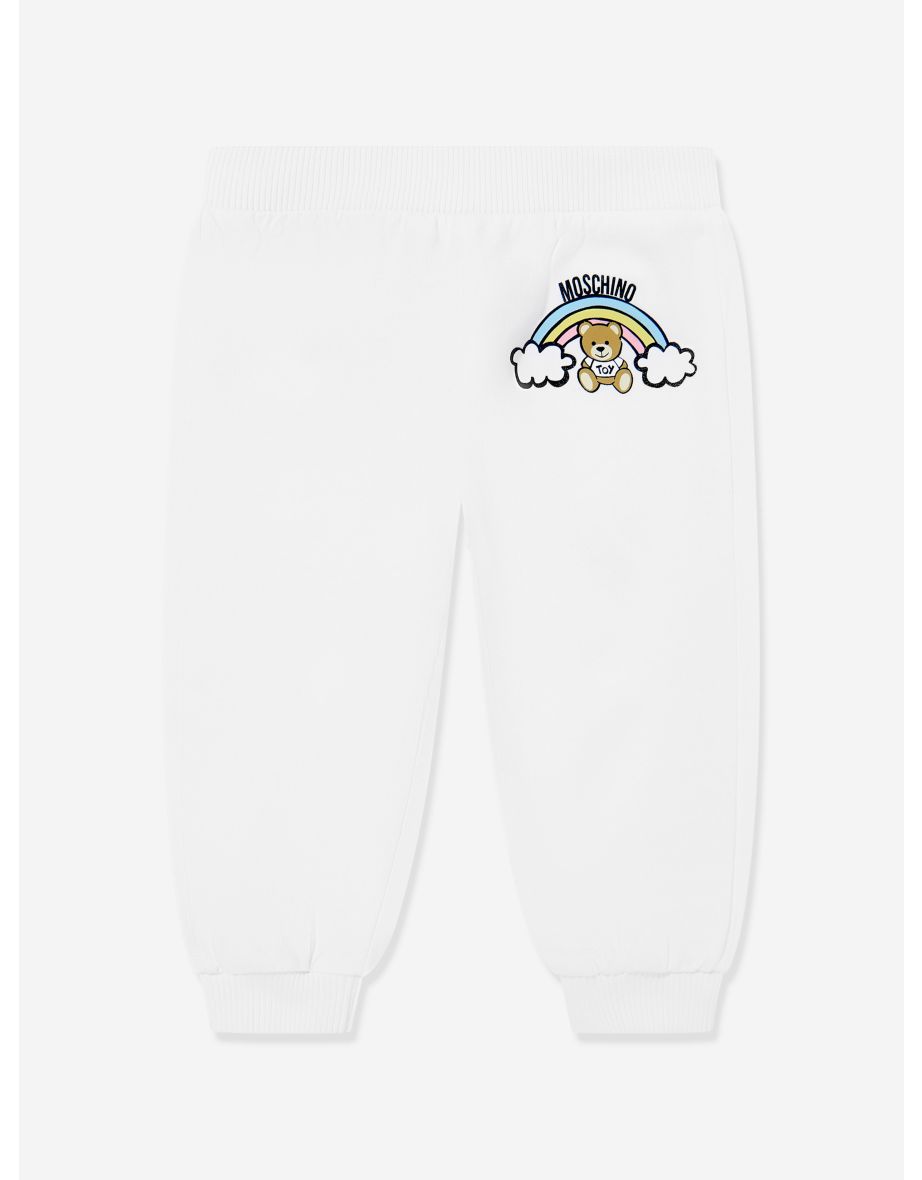 Baby Teddy Bear Tracksuit in Ivory - 3