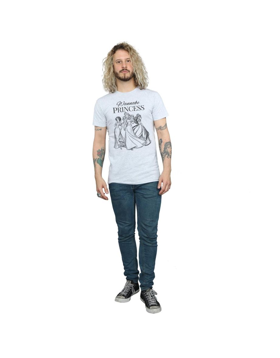 Disney Princess Mens Wannabe Princess T-Shirt - 3