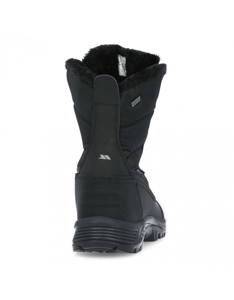 Shop Trespass Mens Negev II Leather Snow Boots Black Online in Oman VogaCloset