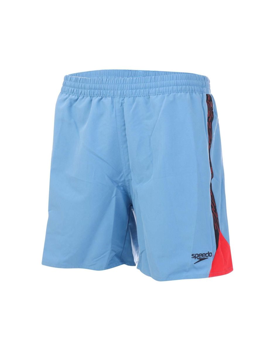 Men's Speedo Hyperboom Splice 16" Swimhorts in Blue