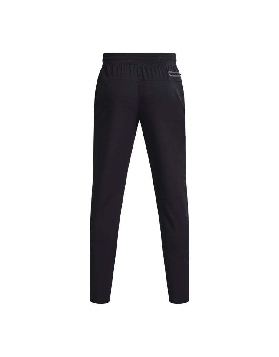 Men's Under Armour Sportstyle Elite Tapered Warmup Bottoms in Black - 1