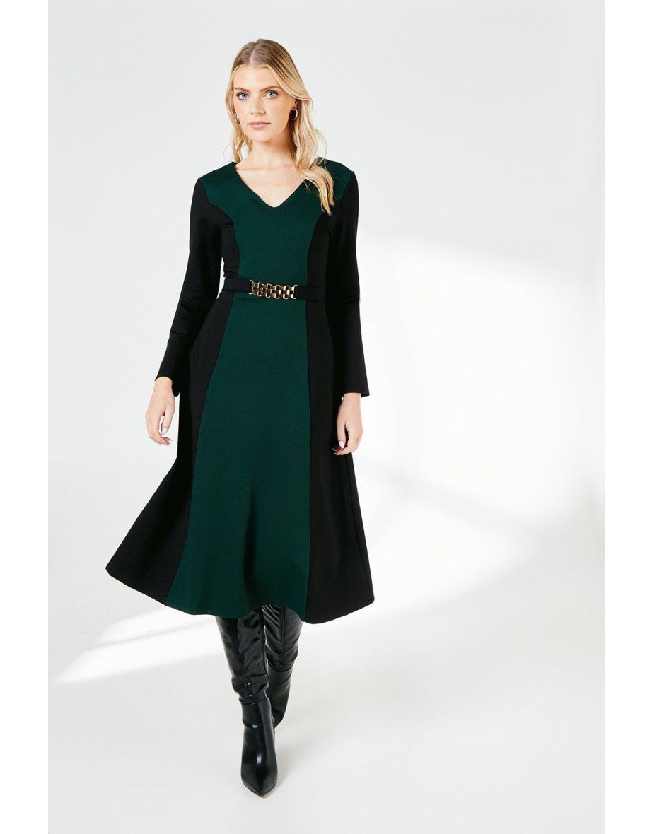 Shop Principles by Debenhams A Line Dress with Long Sleeve Online in Oman VogaCloset