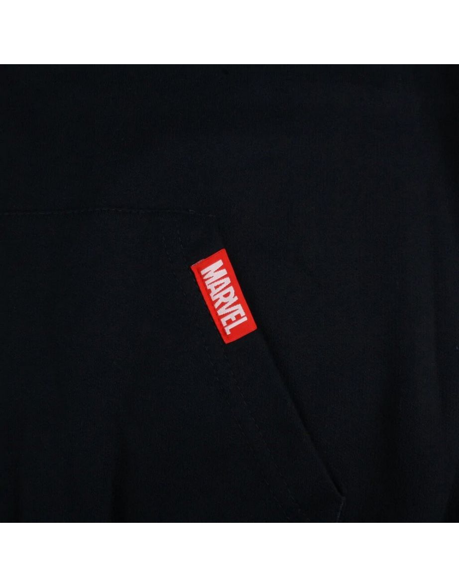 Marvel Mens Characters Logo Hoodie - Navy - 3