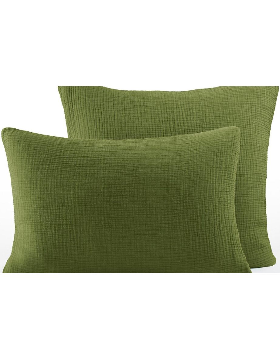Yafa 100% Organic Cotton Muslin 200 Thread Count Pillowcase