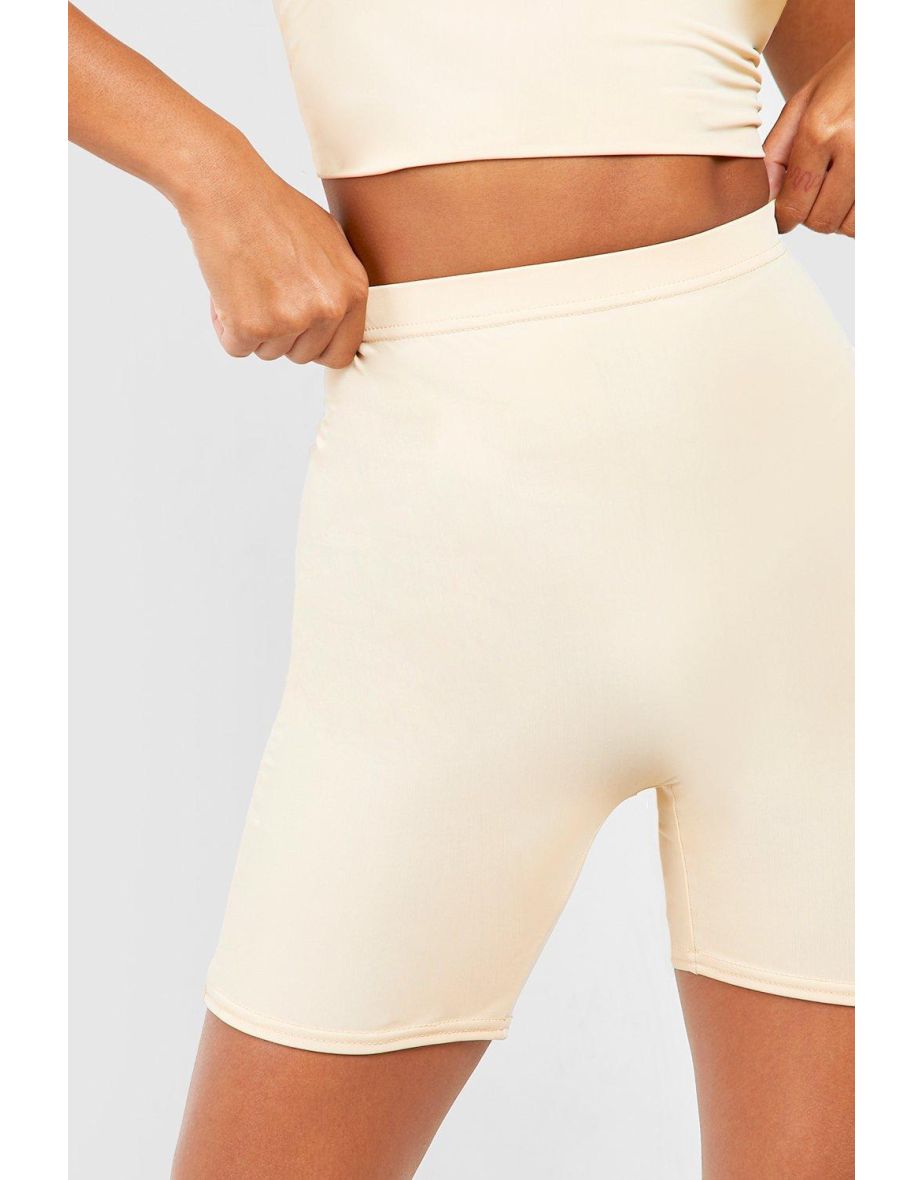 Premium Sculpt High Waisted Shorts - sand - 3