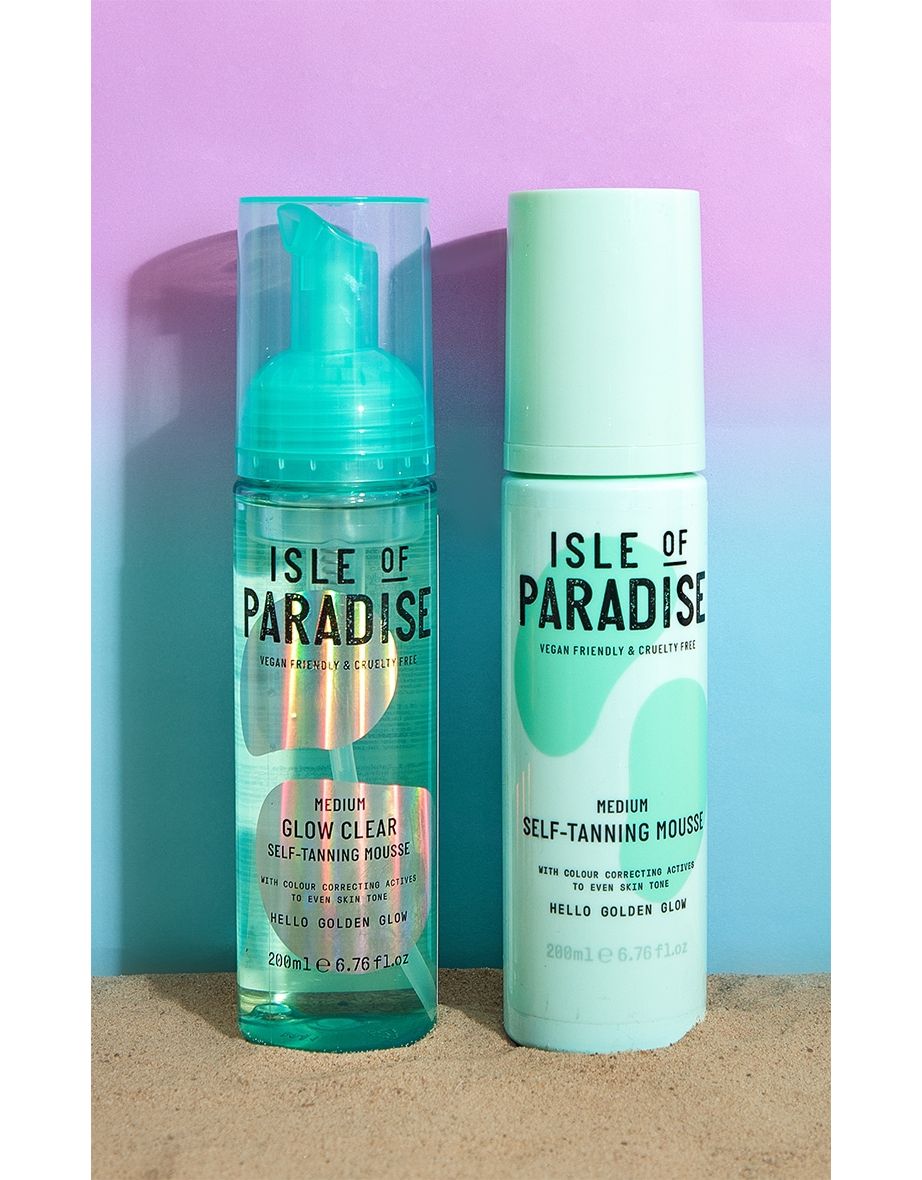 Isle Of Paradise Medium Glow Clear Self-Tanning Mousse - 4