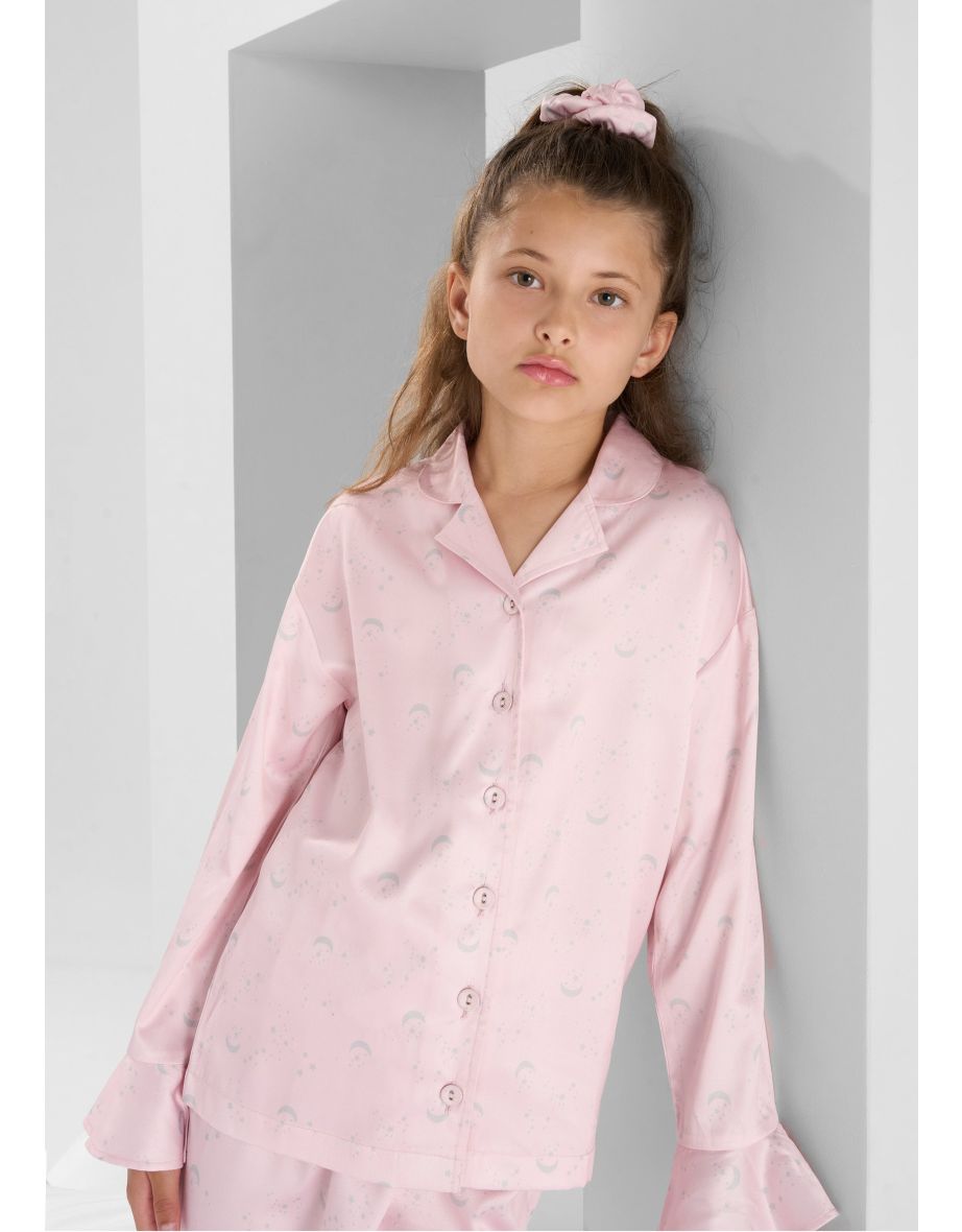 Pixie Moon & Stars Frill PJ Set - 4