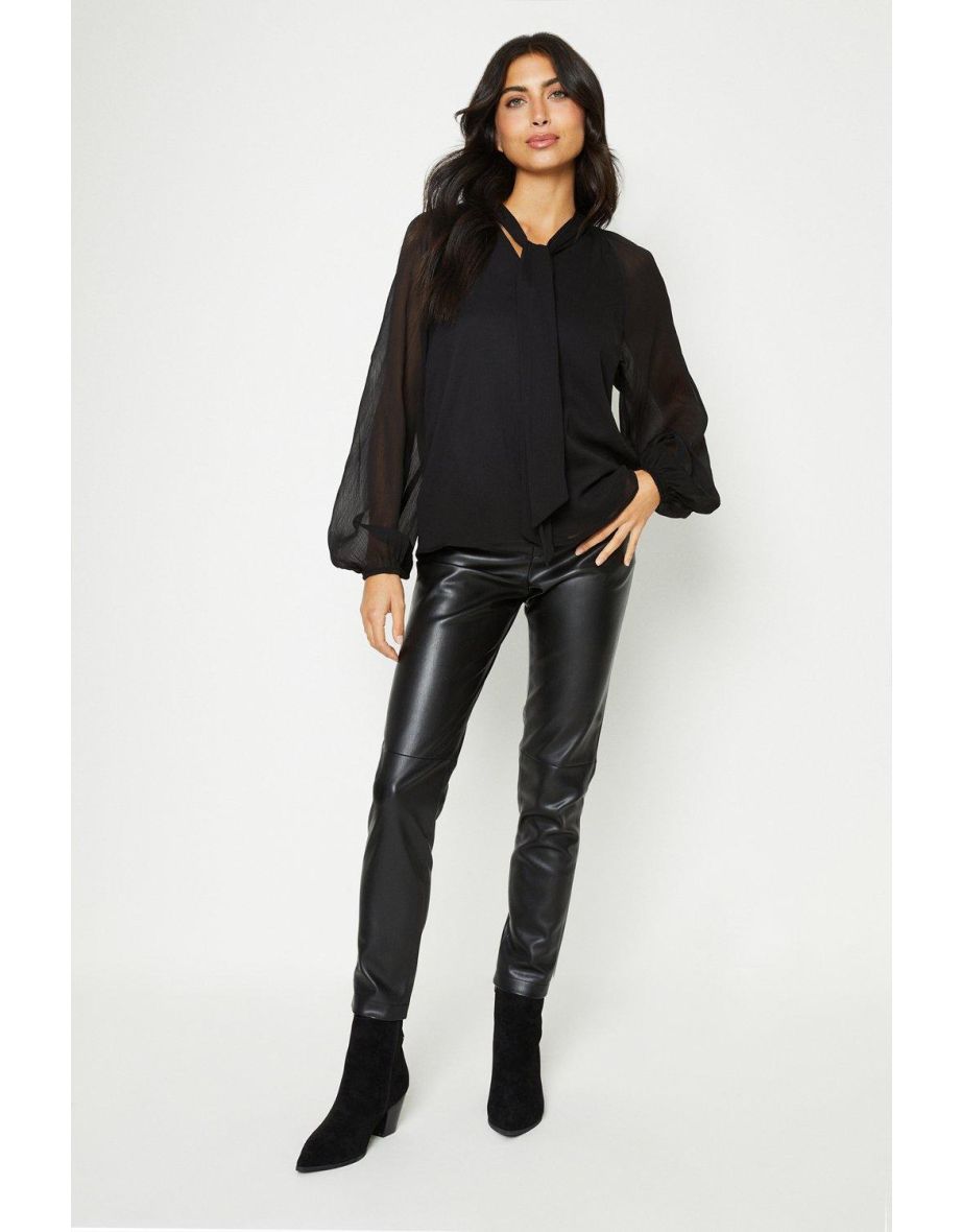 Bow Tie Neck Top
