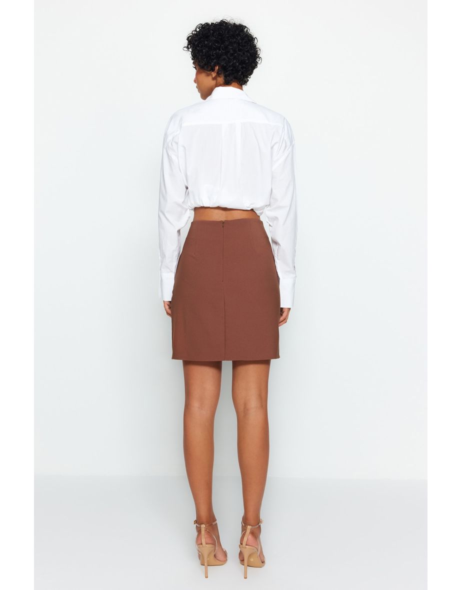 Skirt - Brown - Mini - 5