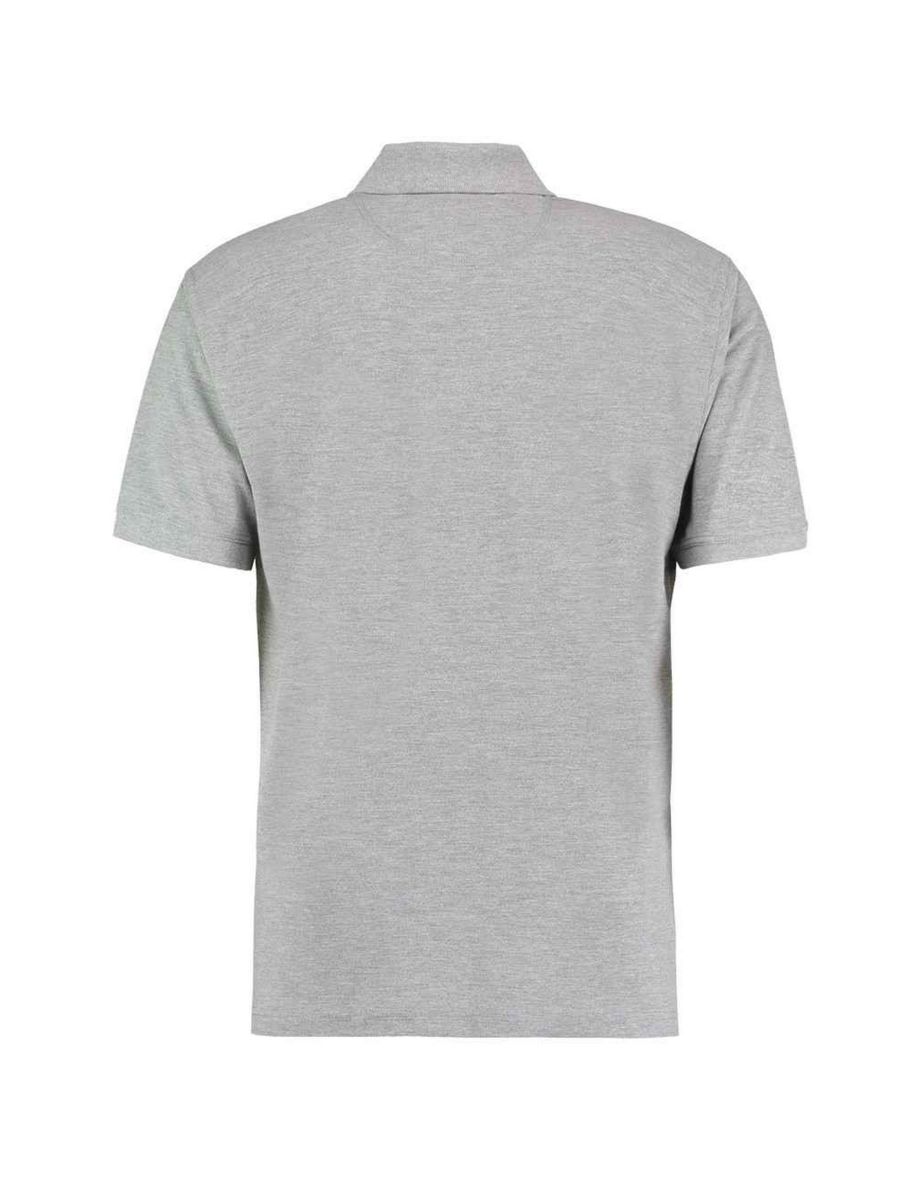 Kustom Kit Mens Klassic Piqué Polo Shirt - Heather - 1
