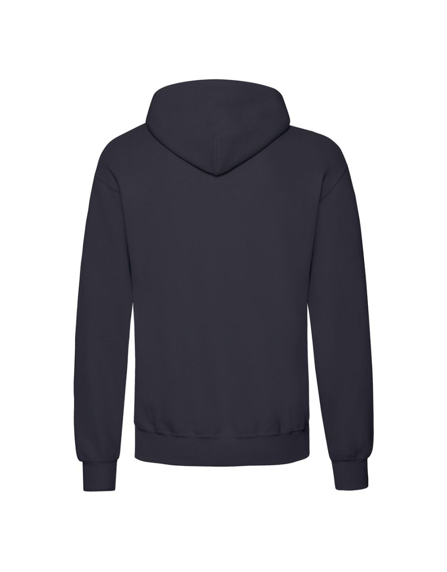Fruit Of The Loom Adults Classic Hooded Sweatshirt - Deep Navy - 1
