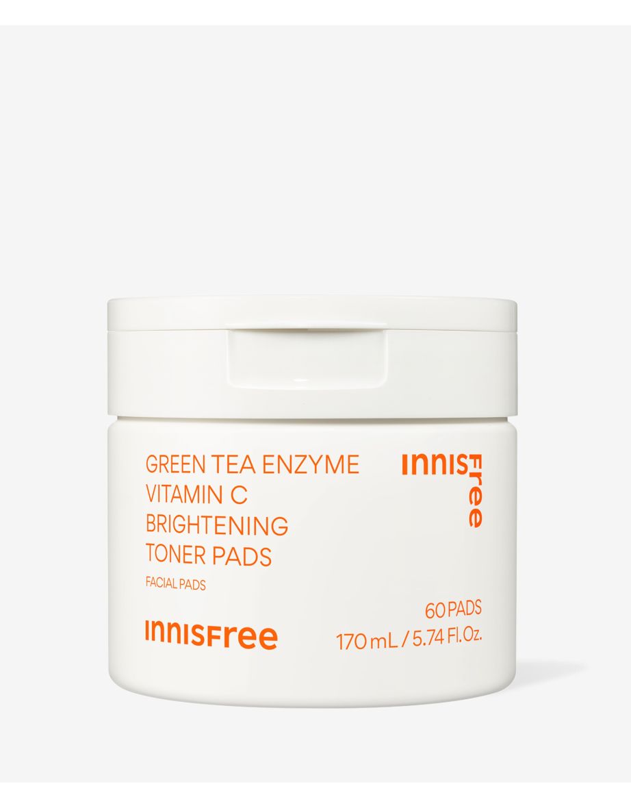 Green Tea Enzyme Vitamin C Brightening Toner Pads