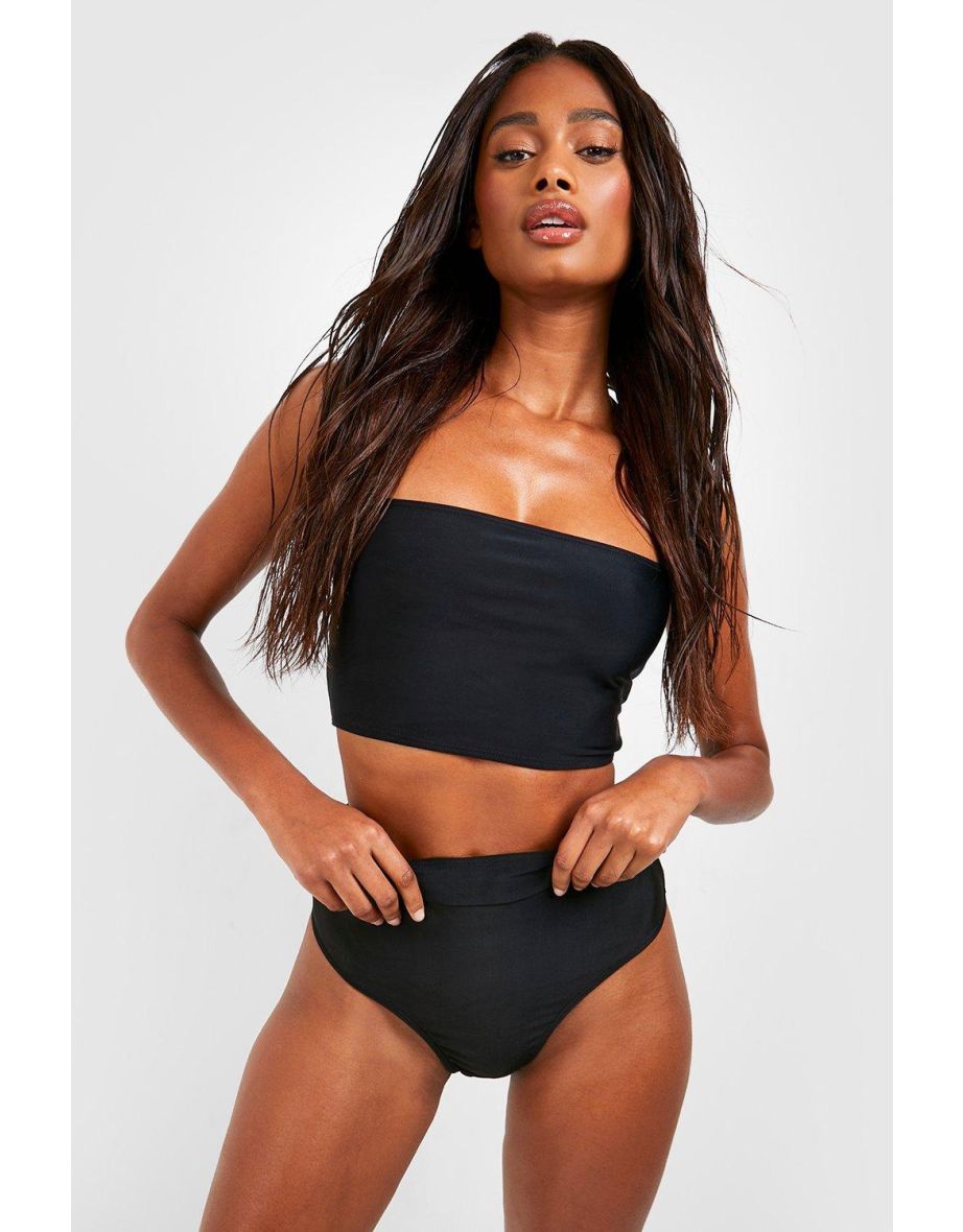 Longline bandeau bikini top shop