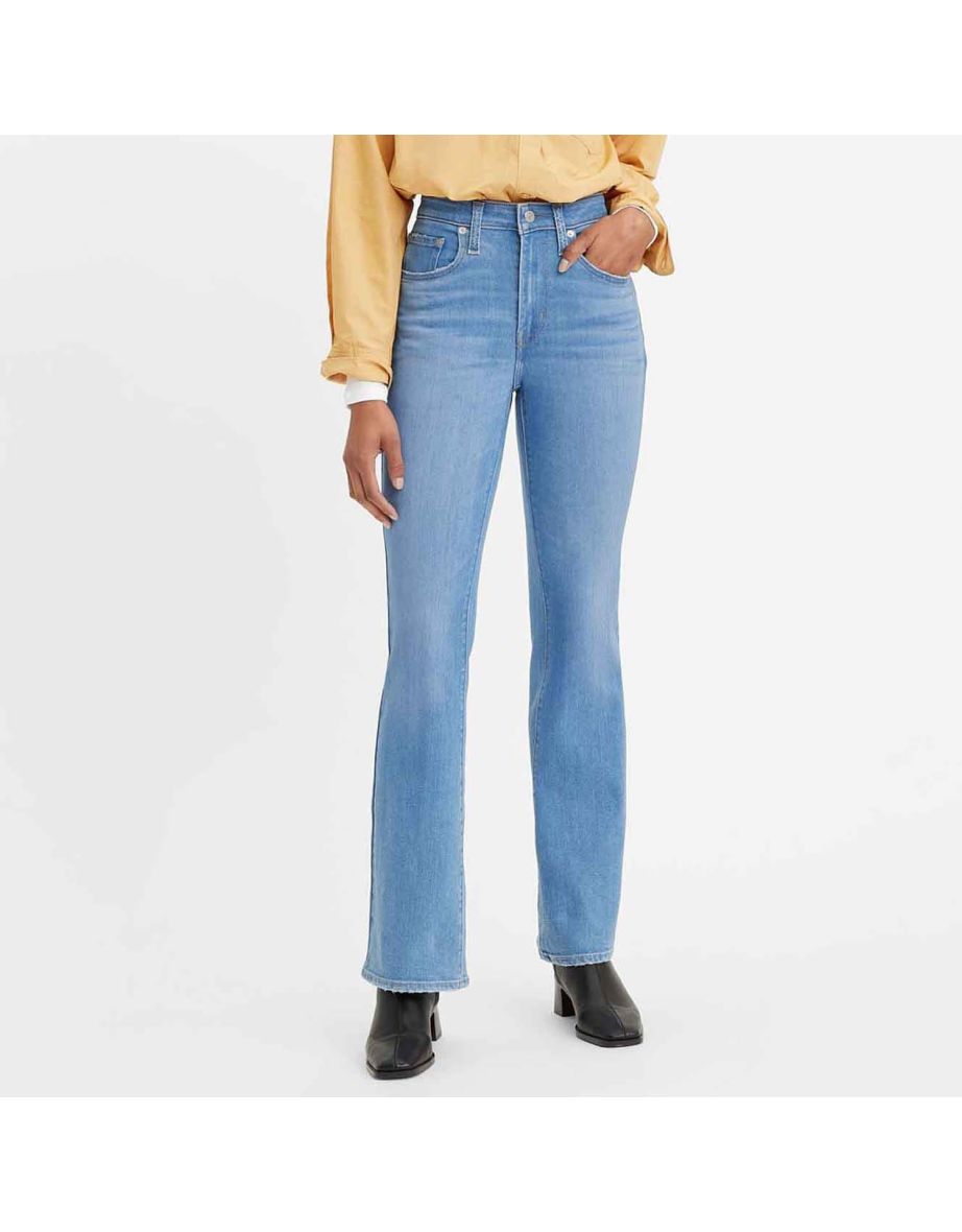 Women's Levis 725 High Rise Bootcut Tribeca Sun Jeans in Blue
